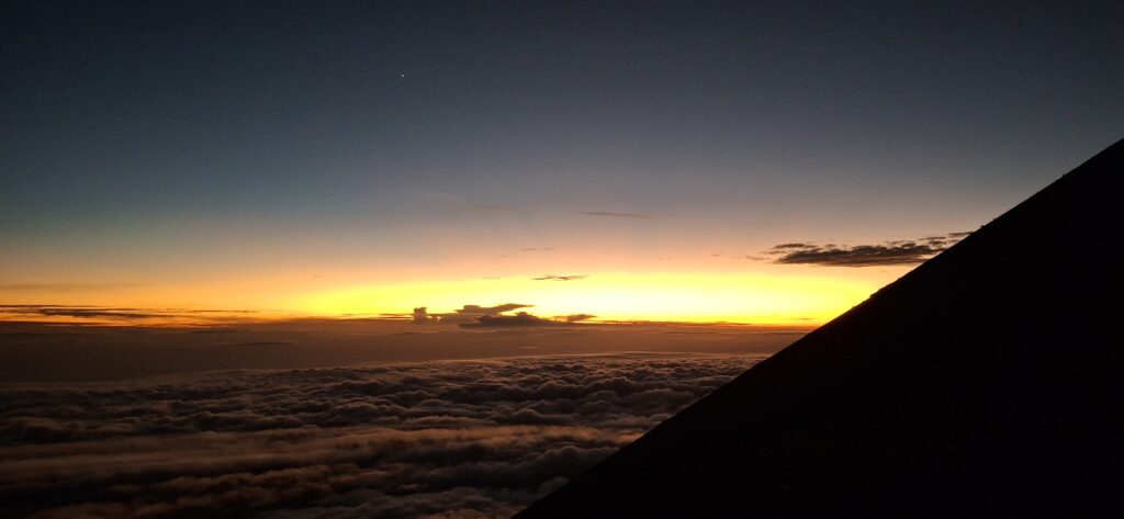 lever de soleil camp Mont Rinjani nuit trek Lombok