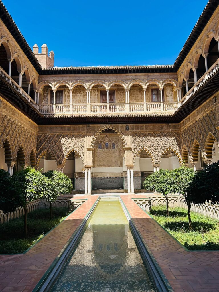 Alcázar de Séville patio et jardins